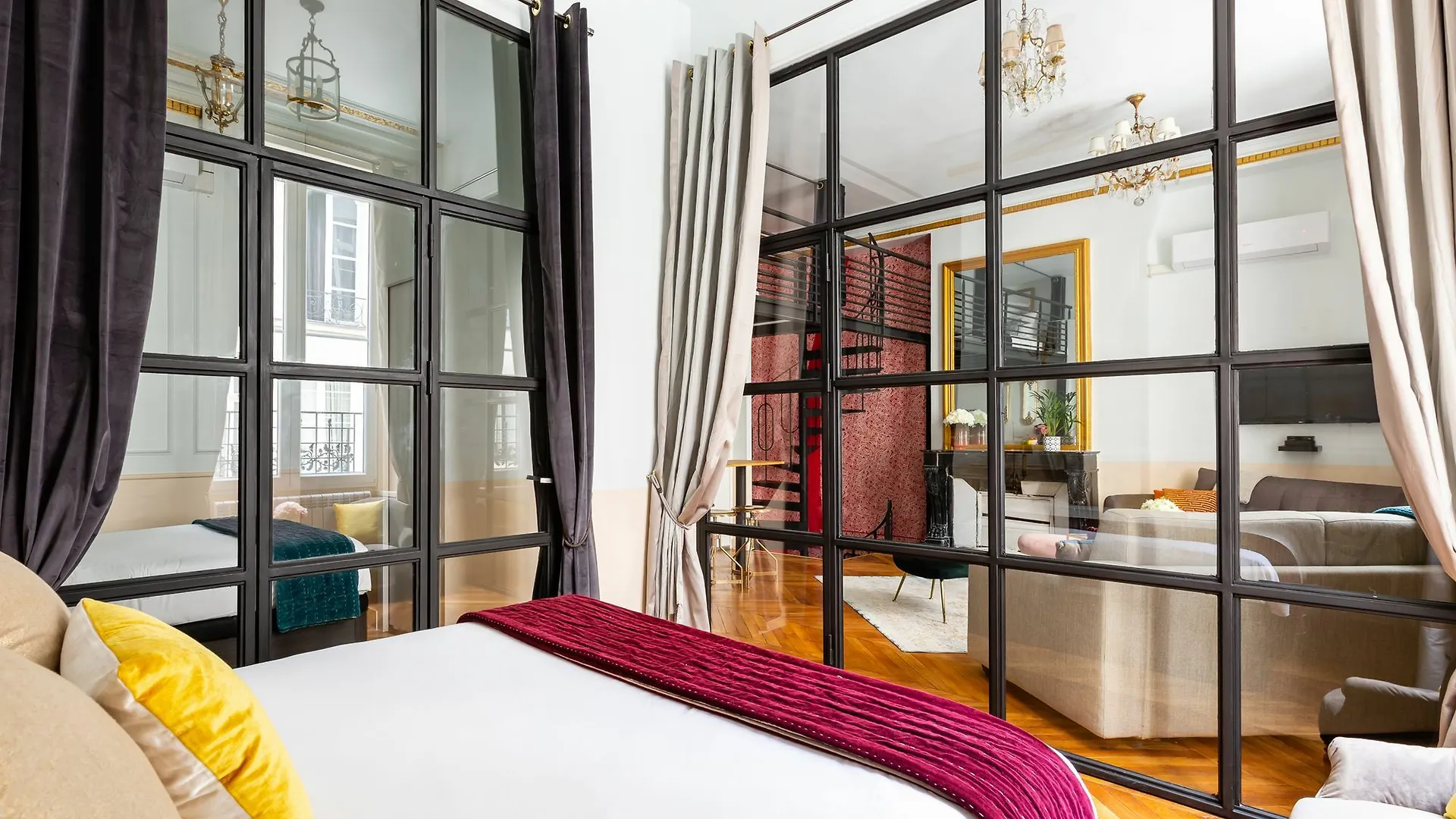 Luxury 3 Bedroom With Ac -louvre Marais *