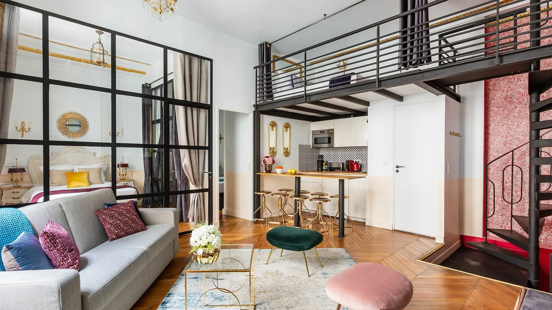 Luxury 3 Bedroom With Ac -louvre Marais Paris