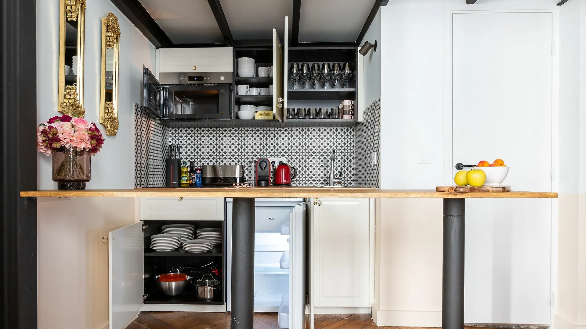 Luxury 3 Bedroom With Ac -louvre Marais Lägenhet *