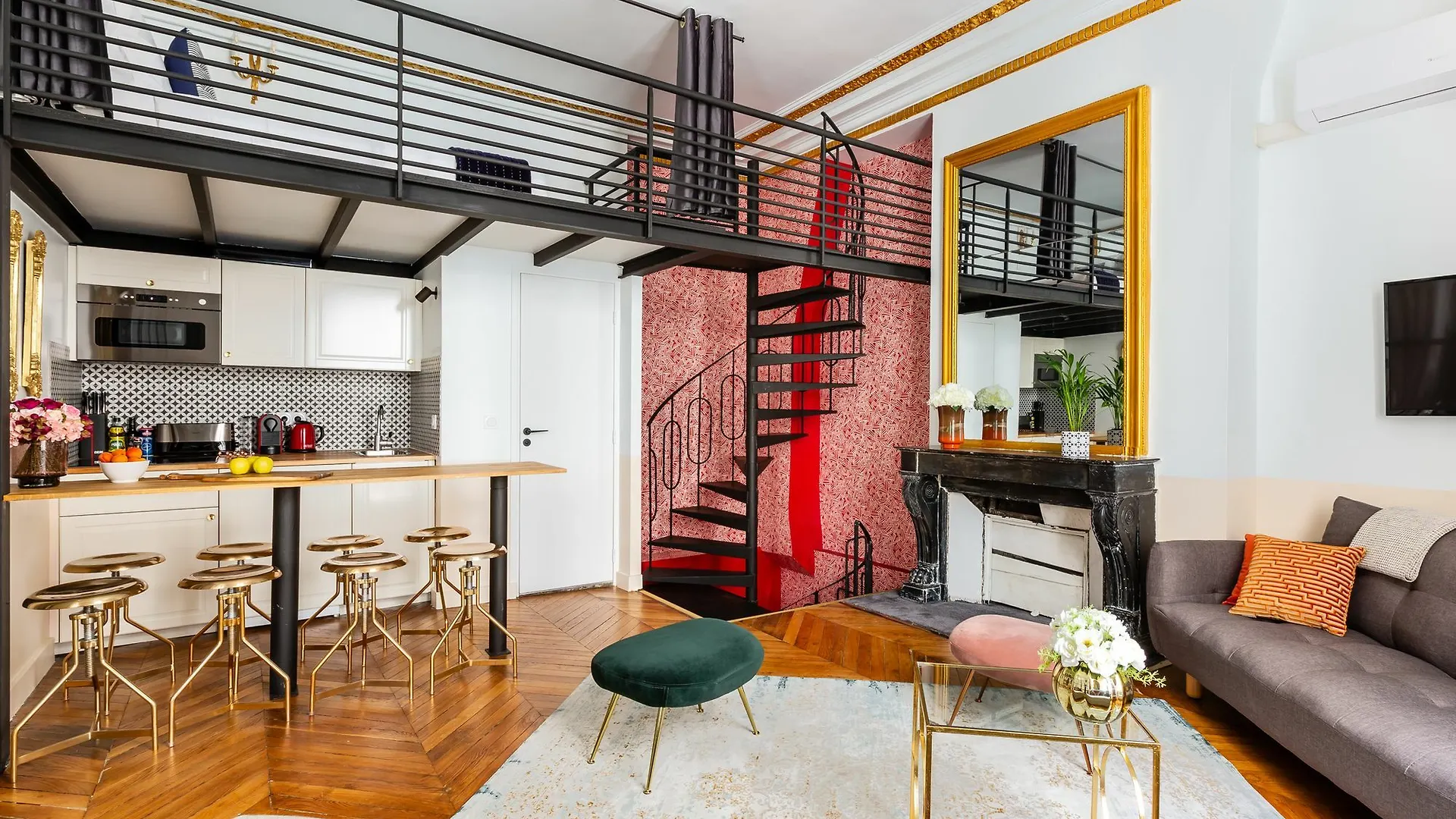 Luxury 3 Bedroom With Ac -louvre Marais *